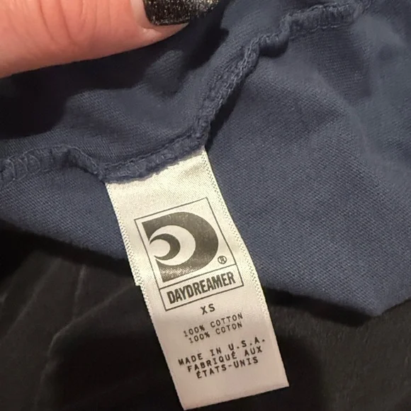 daydreamer Pink Floyd Navy Tee with Pink & Teal Graphic xs - Picture 5 of 5